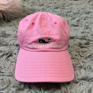 Pink vineyard vines hat